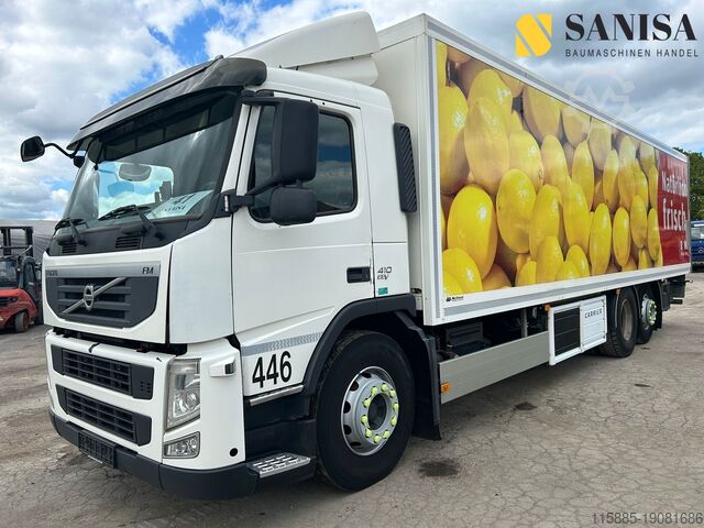 LKW mit Kühlkoffer Volvo FM410 EEV/Carrier/LBW/3Kühlkammer/9.15m