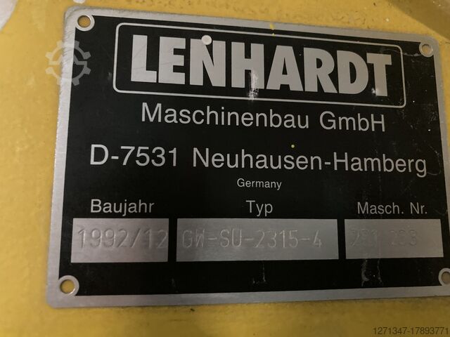 Insulating glass machine LENHARDT 