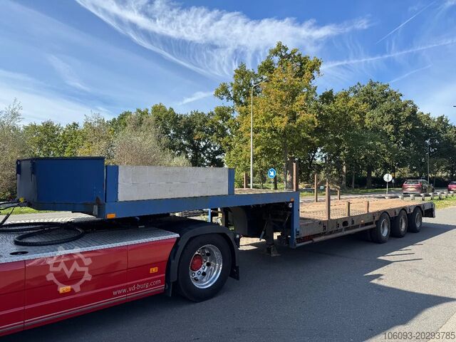 Low loader Nooteboom 3 ass semie dieplader