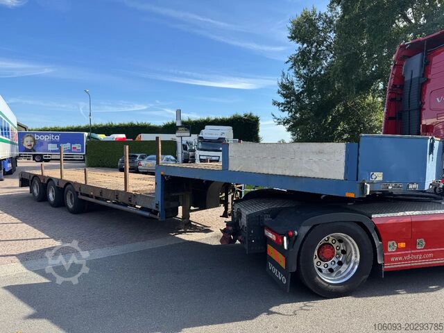 Low loader Nooteboom 3 ass semie dieplader