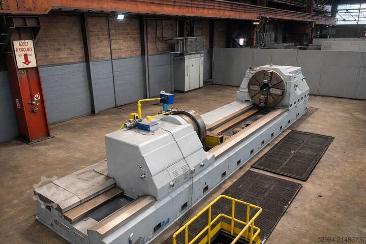 Leit- und Zugspindeldrehmaschinen Waldrich Siegen WWDK 80 - Roll Lathe Ø 1900 x 7500 mm