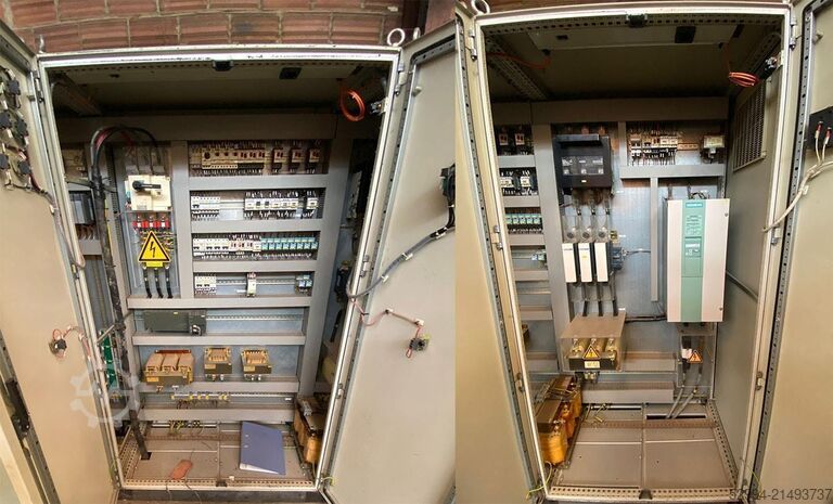 Leit- und Zugspindeldrehmaschinen Waldrich Siegen WWDK 80 - Roll Lathe Ø 1900 x 7500 mm