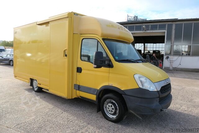 Transporter mit Koffer iveco Daily 35 S11 C30C AUTOMATIK KAMERA Regale LUFT DURCHGANG EURO-5 CoC