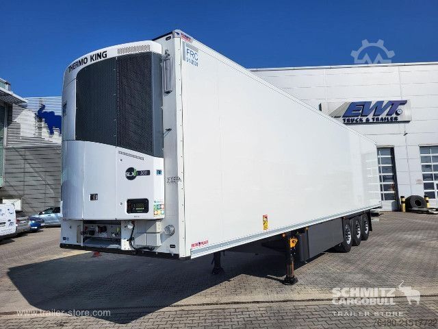 Kühlauflieger Schmitz Cargobull Tiefkühlkoffer Blumen