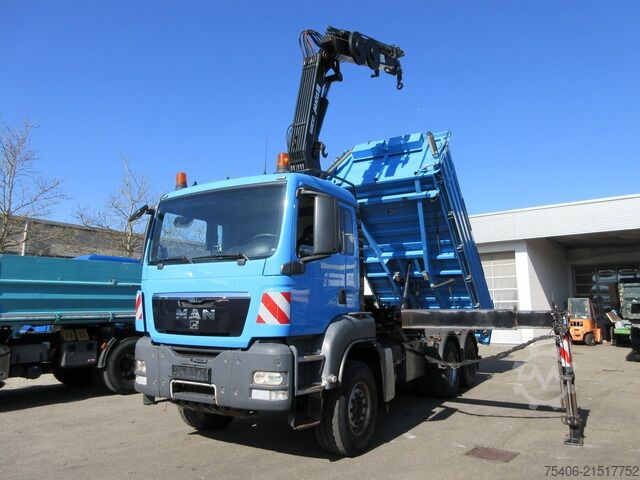 Kipper LKW man TGS 26.440 BB 6x4 Gesteinskipper MKG-Kran,Funk