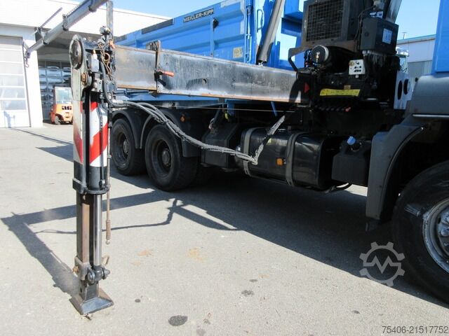 Kipper LKW man TGS 26.440 BB 6x4 Gesteinskipper MKG-Kran,Funk