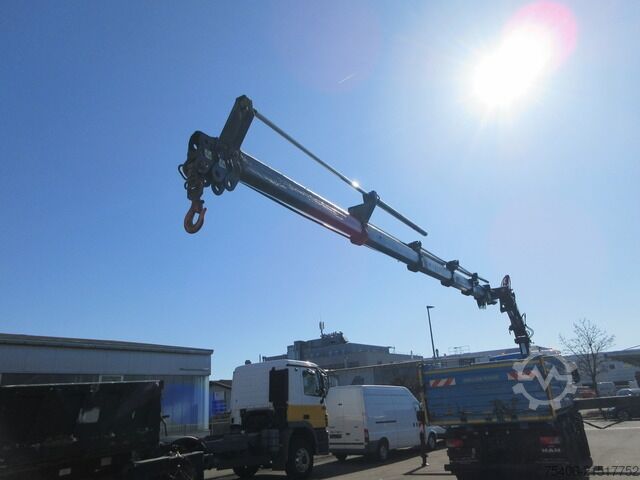 Kipper LKW man TGS 26.440 BB 6x4 Gesteinskipper MKG-Kran,Funk