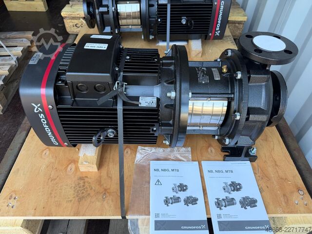 Vakuumpumpe Blockpumpe Kreiselpumpe Grundfos NB 32-200/206