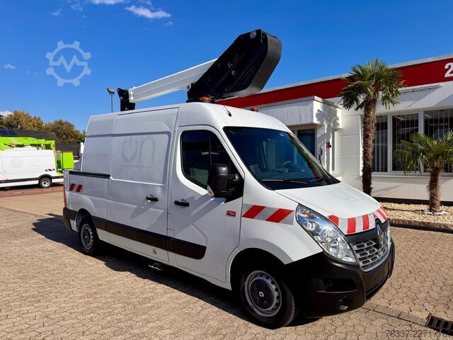 Arbeitsbühne Renault Master  Steiger Klubb K38P 200kg korb