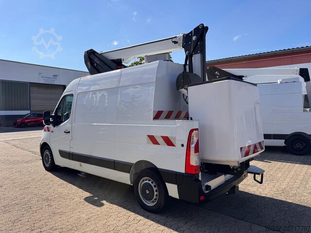 Arbeitsbühne Renault Master  Steiger Klubb K38P 200kg korb