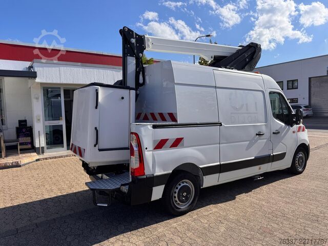 Arbeitsbühne Renault Master  Steiger Klubb K38P 200kg korb