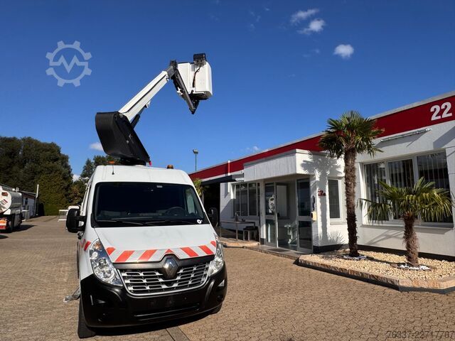 Arbeitsbühne Renault Master  Steiger Klubb K38P 200kg korb