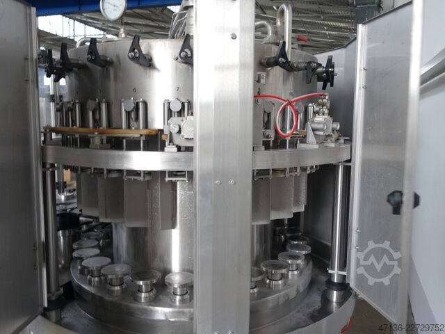 24er Druckfüller Sekt und Wein BC bottling canning MAXIMA RPA 24