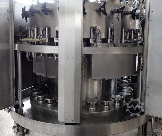 24er Druckfüller Sekt und Wein BC bottling canning MAXIMA RPA 24