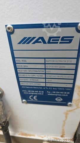 Bearbeitungszentrum AES Ultra raptor 2132 5x