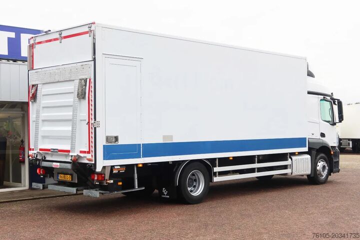 Box body Mercedes-Benz Actros 1924 L Bak + Dhollandia klep 2000 KG + e...