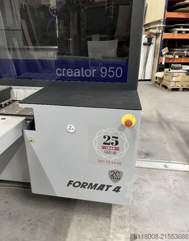 Vertical wood machining center Format4 creator 950