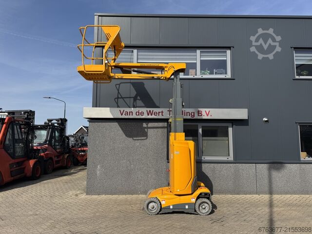 Haulotte Star 10 Elektrischer Mastbühne / Vertikaler Gelenkteleskop-Arbeitsbühne, 10 m Arbeitshöhe,  HAULOTTE Star 10 Electric Masthoogwerker / Vertical Boom lift 10M werkhoogte 2014  TUV 7-2026