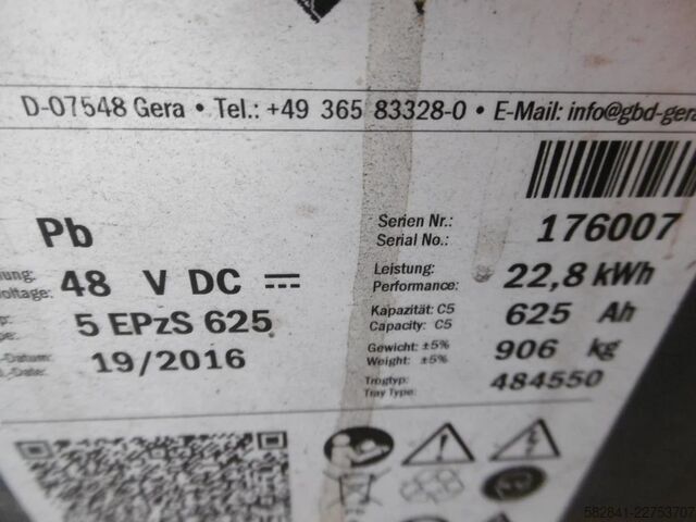Electric 4-wheel forklift STILL RX 20-16 P