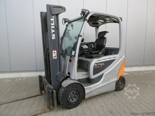 Electric 4-wheel forklift STILL RX 60-25 / Container
