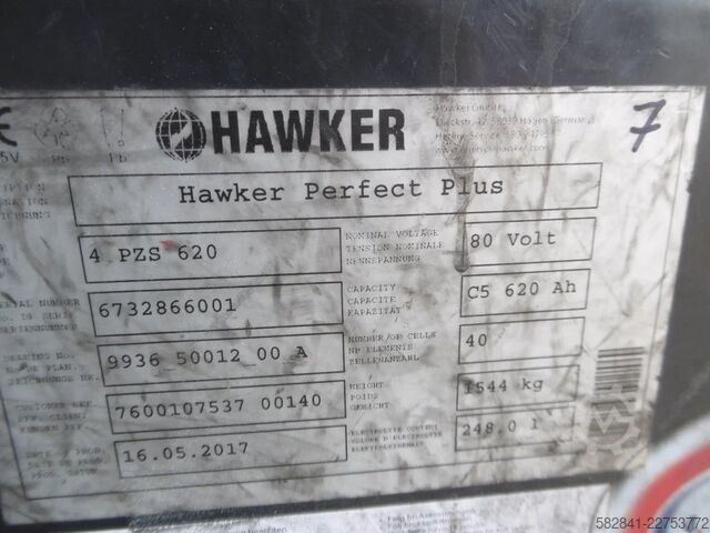 Electric 4-wheel forklift STILL RX 60-25 / Container