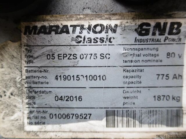 Electric 4-wheel forklift STILL RX 60-25L / 6347