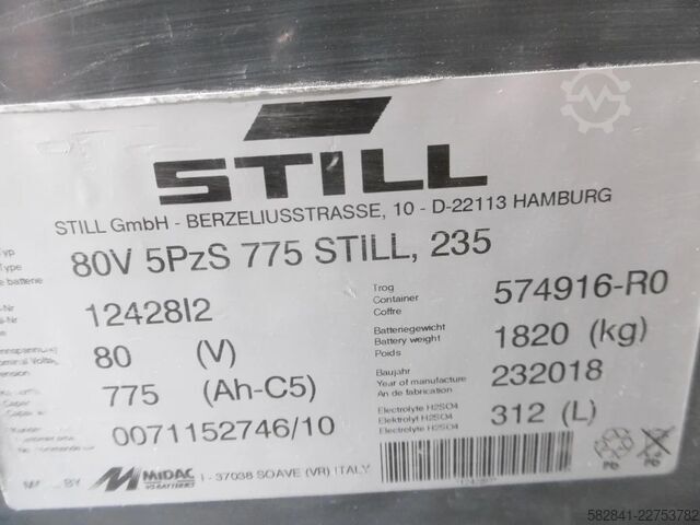 Electric 4-wheel forklift STILL RX 60-25 L / 6347