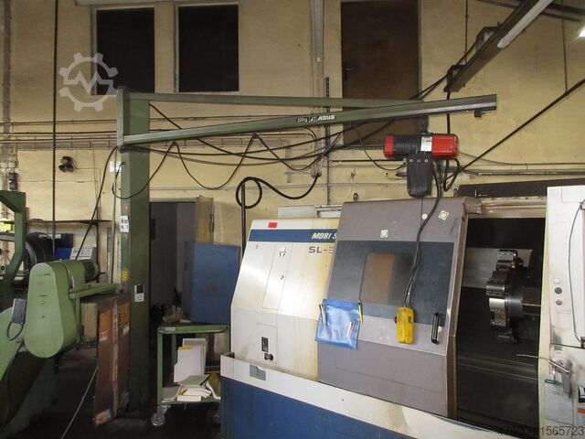 Saeulenschwenkkran Schwenkkran Kettenzug Abus LS Kran Drehkran Hallenkran 125KG Abus Kettenzug L 3m NL 125Kg H 3m