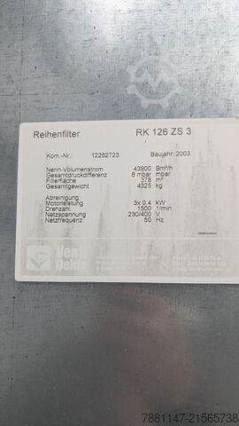 Stationäre Absauganlage Venti Oelde RK 126 ZS 3
