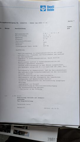 Stationäre Absauganlage Venti Oelde RK 126 ZS 3