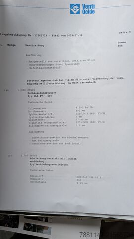 Stationäre Absauganlage Venti Oelde RK 126 ZS 3