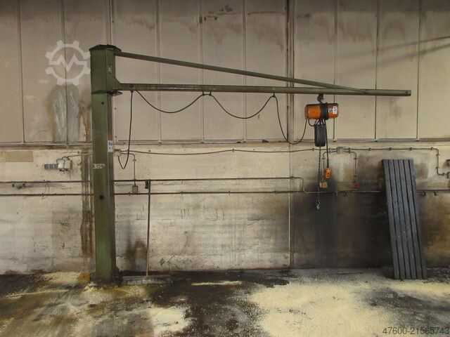 Kranarm Abus LS Kran Drehkran Hallenkran 125KG Abus Kettenzug L 4m NL 125Kg H 3m