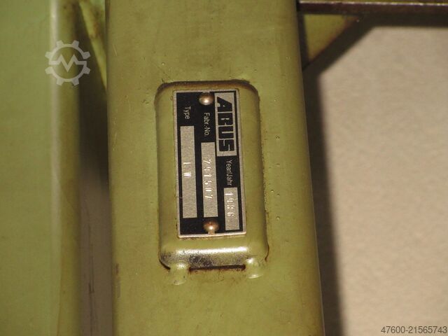 Kranarm Abus LS Kran Drehkran Hallenkran 125KG Abus Kettenzug L 4m NL 125Kg H 3m