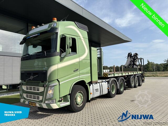 Standard-SZM Volvo FH 460 6x4 i.c.m. ESVE oplegger met Palfinger E...