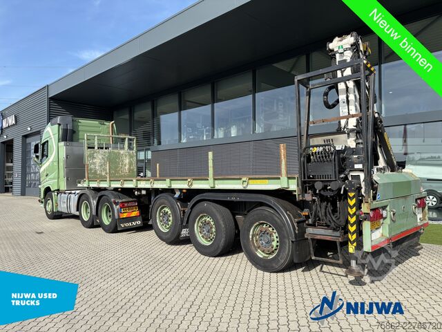 Standard-SZM Volvo FH 460 6x4 i.c.m. ESVE oplegger met Palfinger E...