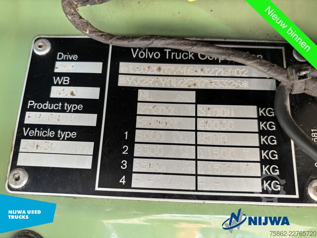 Standard-SZM Volvo FH 460 6x4 i.c.m. ESVE oplegger met Palfinger E...