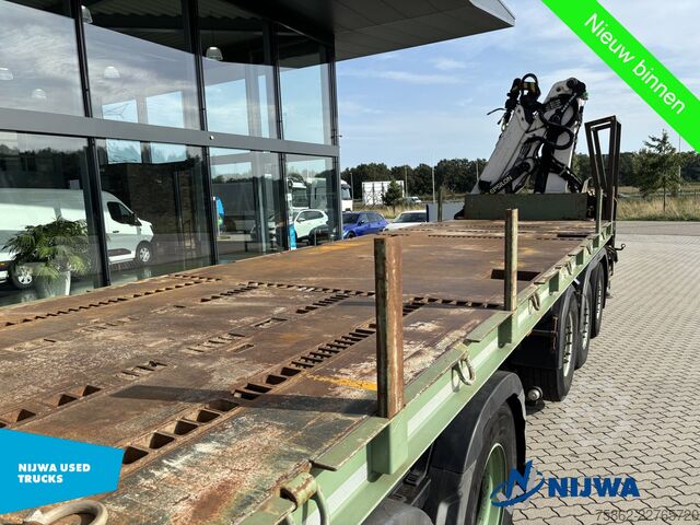 Standard-SZM Volvo FH 460 6x4 i.c.m. ESVE oplegger met Palfinger E...
