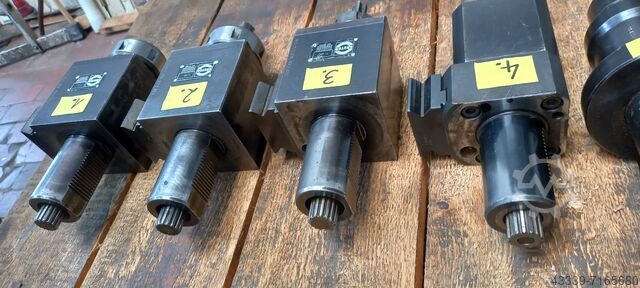 Angetribene tool holder VDI 60 ATC SAUTER / WENDEL/MULTIFLEX VDI 60