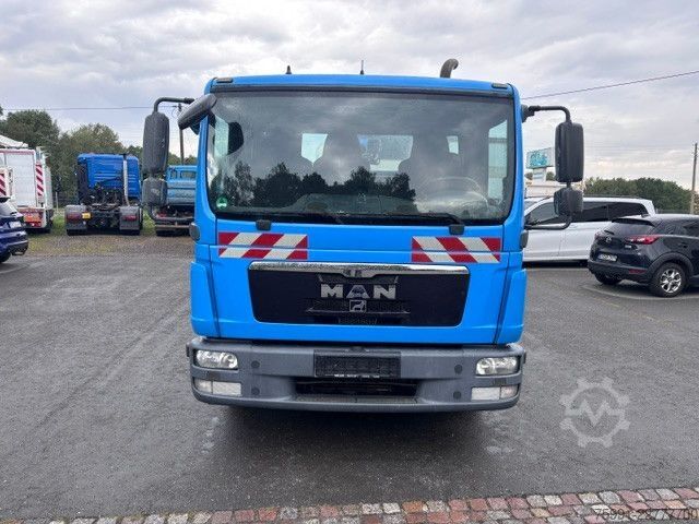 Kipper LKW MAN TGL  12.180  Meiller 2SK Ladekran HIAP 077
