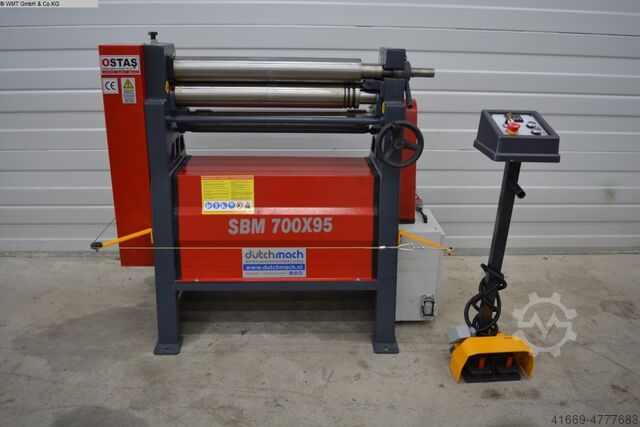 Blechbiegemaschine - 3 Walzen OSTAS SBM 700 x 95