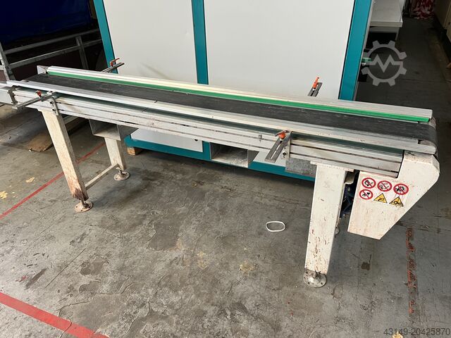 Conveyor belt 2500 mm from paint shop installation Makor TEP 2500