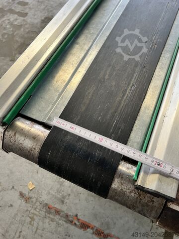 Conveyor belt 2500 mm from paint shop installation Makor TEP 2500