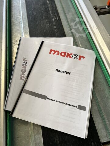 Conveyor belt 2500 mm from paint shop installation Makor TEP 2500