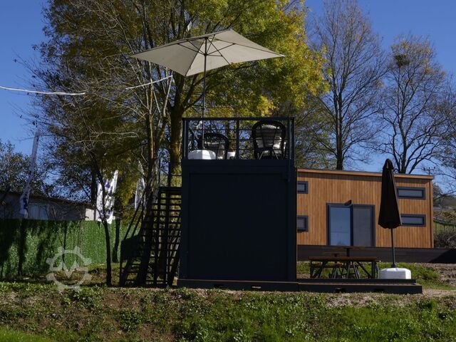 Wohncontainer Wolf Tiny Caffe Haus Mono ohne Küche