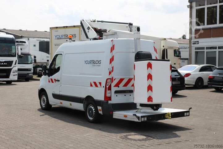 Working platform truck Renault Master  Versalift ETL32 11m Klima nur 313h HU-UVV
