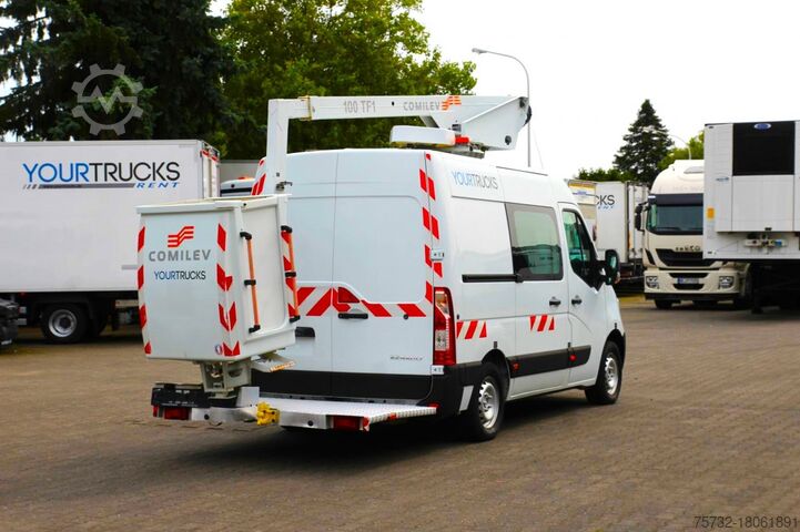 LKW mit Hubarbeitsbühne Renault Master Bühne EN100TF1 10m Klima 561h AHK