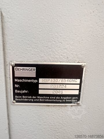 Band saw BEHRINGER HBP430