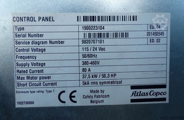 Schraubenkompressor GA30VSD+FF Atlas Copco GA30VSD+FF