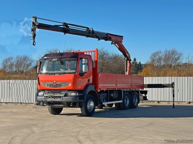 Autokran RENAULT KERAX 410 *PK 16502 + FUNK / 6x4 * TOP