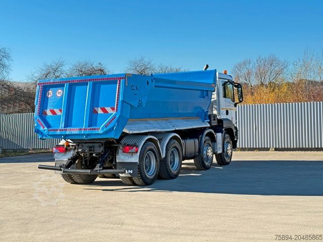 Tipper truck MAN TGS 35.440 * KIPPER WANNA * 8x4 * TOP
